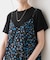 ラメ混コンパクトニットTEE