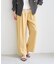 シワになりにくいイージーワイドパンツ/防シワ