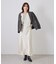 チュールフリル長袖カーディガントップス