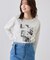アソートプリントロングスリーブTシャツ