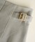 洗えるウーリッシュツイルキルトスカート/低身長・小柄さんサイズ有り