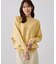 【WEB限定カラー】マシュマロ袖パールドルマンニット