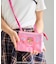 【サンリオキャラクターズ×ROPE' PICNIC】日焼けデザイン ミニショルダーバッグ