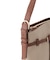 me fit BAG ベルトデザインナイロンコンビバッグ/撥水・軽量・2個セット