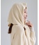 【ちゃんと＋かわいい保証】スフレニット トライアングルストール