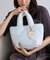 【WEB限定カラー】PICNIC DOGシリーズ ミラーチャーム付きフェイクファーハンドバッグ