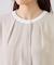 【WEB限定サイズ】配色アソートボウタイブラウス/通勤・お仕事