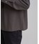【WEB限定サイズ】メタルパーツフロントフリルタイロングスリーブブラウス/通勤・お仕事