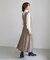ラメツイード美スリムジャンパースカート/低身長・小柄さんサイズ有り・リンクコーデ