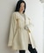 【WEB限定】スタンドカラーハーフモッズコート