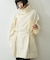 【WEB限定】スタンドカラーハーフモッズコート