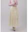 シアーオーガンジープリーツスカート