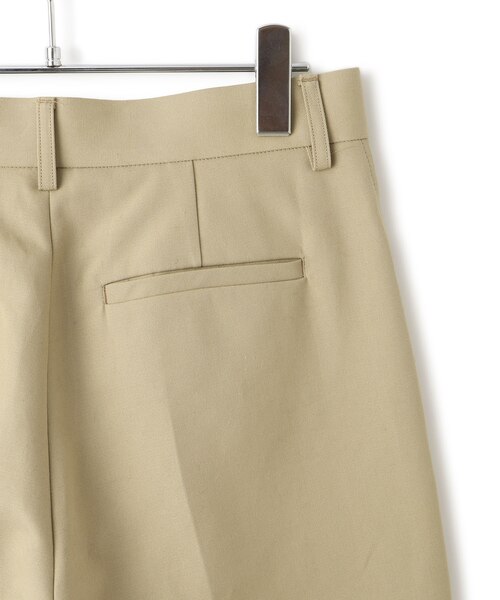 アダムエロペ　コットンダブルクロスパンツ Amazon | [アダムエロペ] コットンダブルクロスパンツ ベージュ