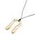 【EMOELLE】U motif necklace