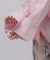 【サステナブル】バックオープンシャツ