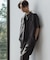 【RIRANCHA】サマーセットアップ / オープンカラーシャツ & スラックス / イージーケア / 接触冷感 / 吸水速乾