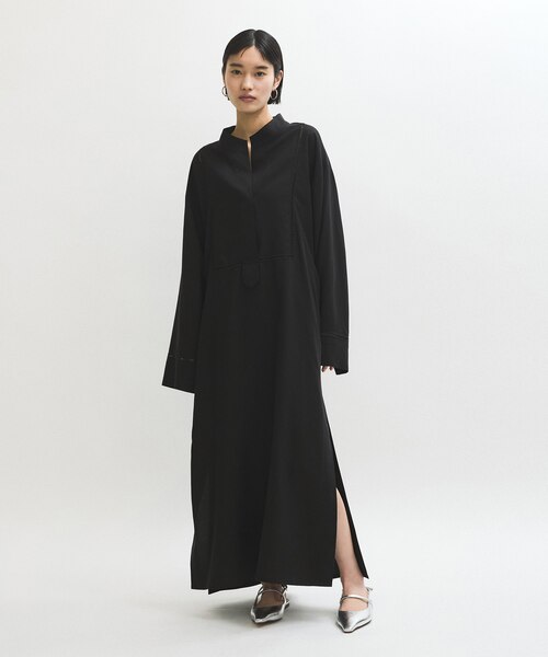 アダムエロペ ワッフルマキシワンピース セール】【一部直営店舗・WEB限定】クロシェマキシワンピース