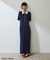 【WEB限定】ハーフスリーブポロシャツワンピース