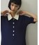 【WEB限定】ハーフスリーブポロシャツワンピース