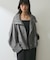【WEB限定】スタンドネックミドルブルゾン