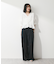 【WEB限定】パフスリーブギャザーブラウス