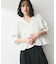 【WEB限定】パフスリーブギャザーブラウス