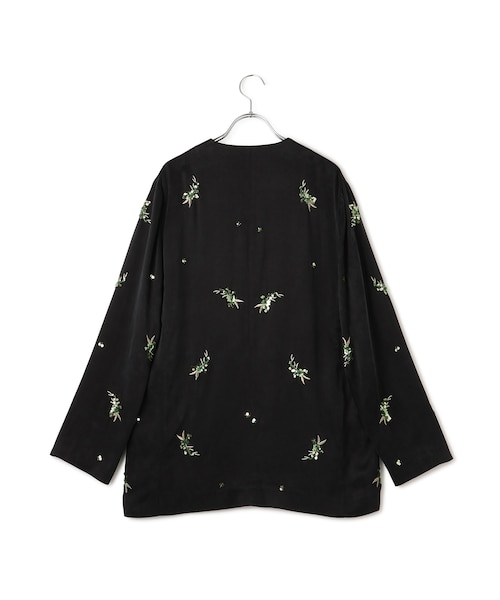 カラーレスビジュージャケット｜アダムエロペの通販｜&mall（アンド