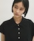 【WEB限定】・【サステナブル】ニットポロTEE