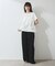 【WEB限定】アシンメトリーラッフルトップス