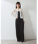 【WEB限定】ランダムタックワイドイージーパンツ