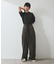 【WEB限定】ランダムタックワイドイージーパンツ