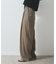 【WEB限定】ランダムタックワイドイージーパンツ