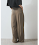 【WEB限定】ランダムタックワイドイージーパンツ