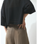 【WEB限定】ランダムタックワイドイージーパンツ