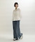 ライトデニムイージーパンツ