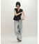 【WEB限定】ラッフルコンビスリーブレストップス