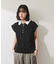 【WEB限定】スリーブレスポロトップス