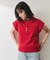 【WEB限定】スリーブレスポロトップス