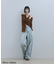 【WEB限定】ワイドストレートデニムパンツ