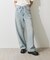 【WEB限定】ワイドストレートデニムパンツ