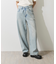 【WEB限定】ワイドストレートデニムパンツ