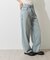 【WEB限定】ワイドストレートデニムパンツ