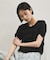 【サステナブル】シャーリングTEE