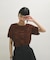 【サステナブル】シャーリングTEE