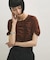 【サステナブル】シャーリングTEE