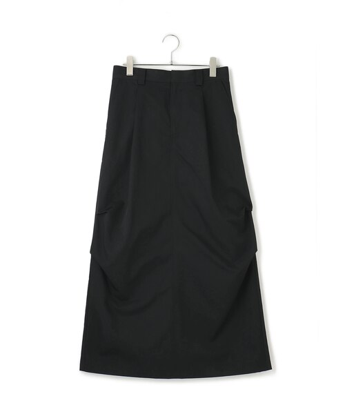 サステナブル】・【撥水】バックベルトストレートスカート