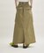 【サステナブル】・【撥水】バックベルトストレートスカート