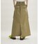 【サステナブル】・【撥水】バックベルトストレートスカート