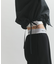 【逸品】・【サステナブル】クロップドギャザリングシャツ