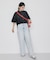 【逸品】・【サステナブル】クロップドギャザリングシャツ
